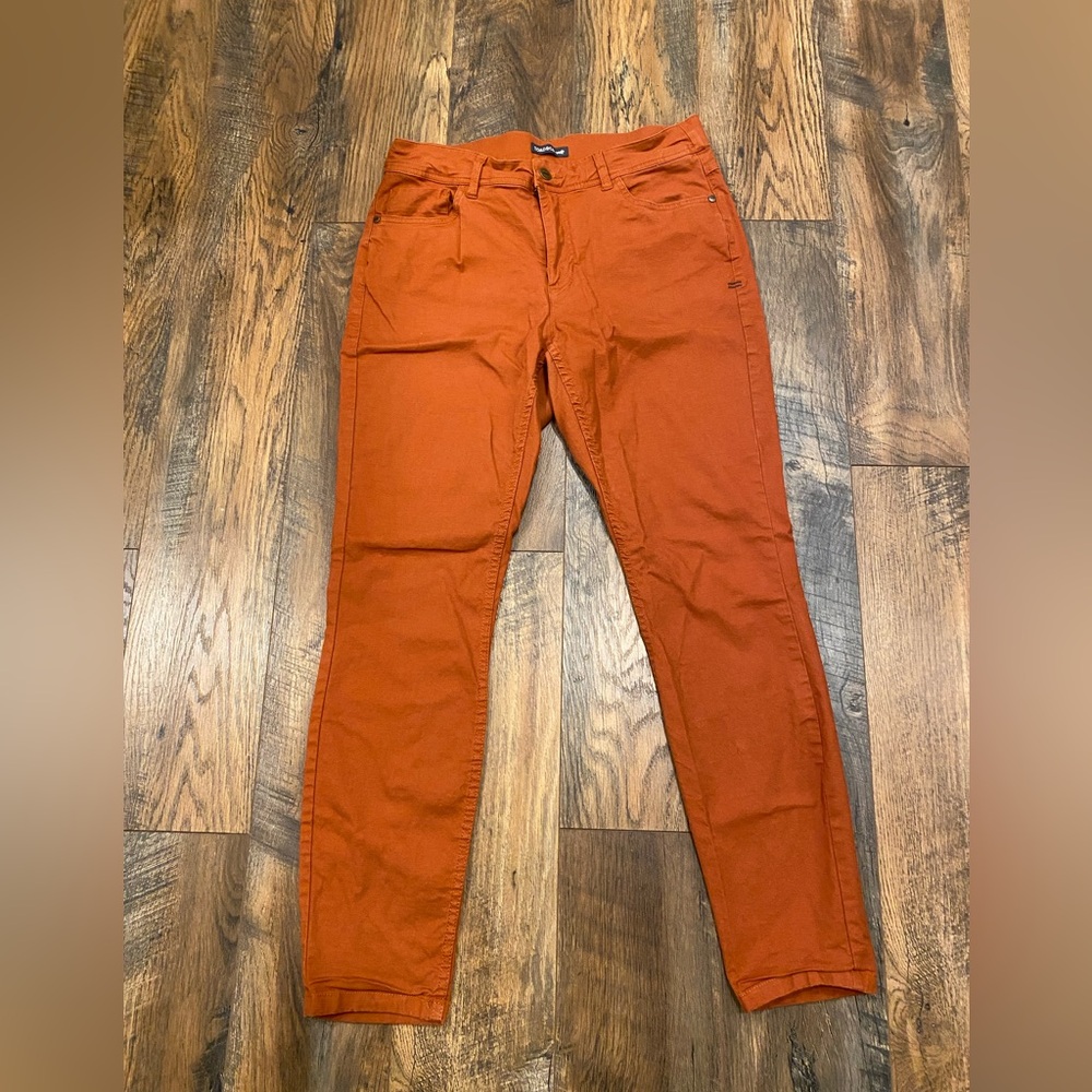 Toad&Co Women's Straight Leg Pants in Orange